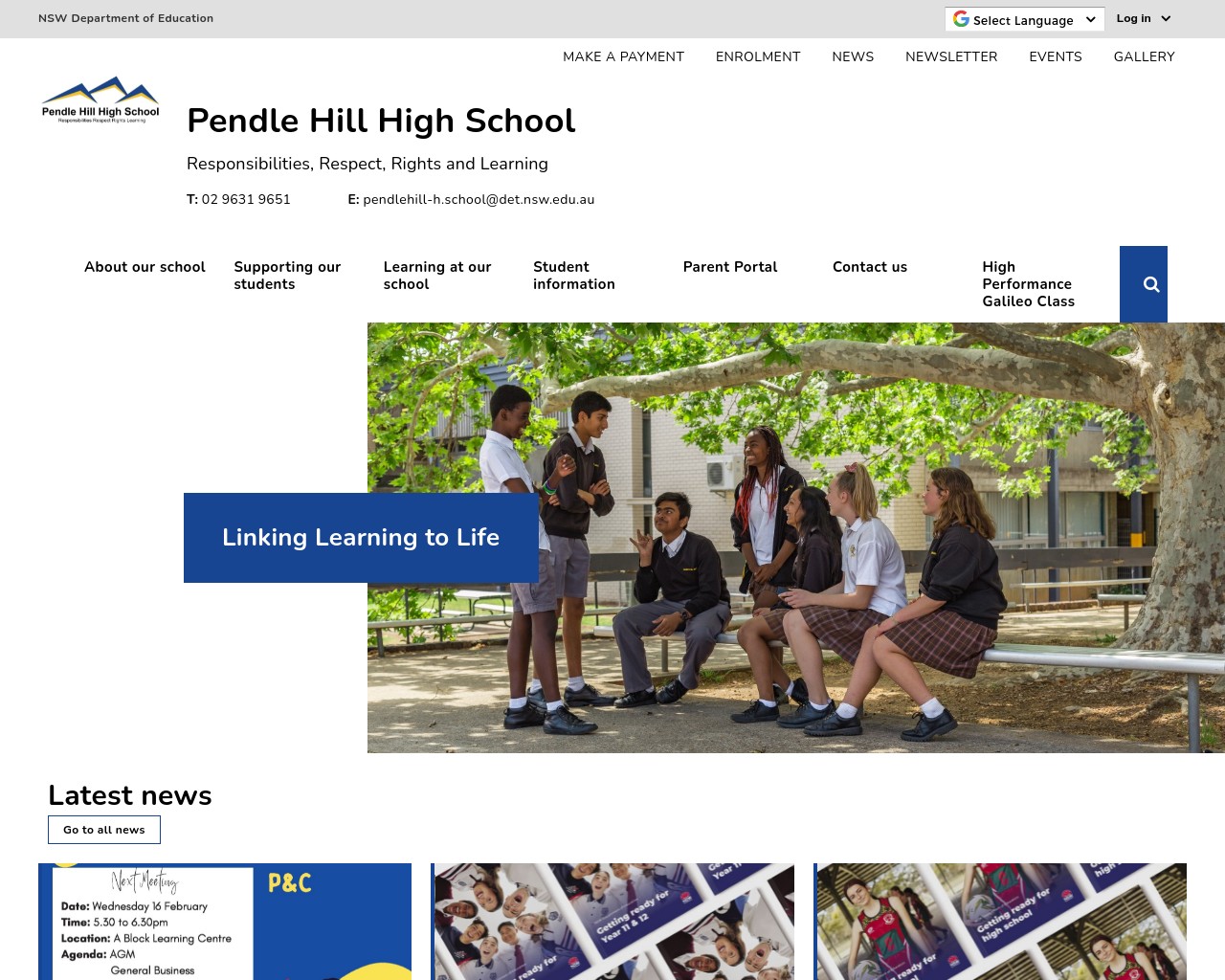 Pendle Hill High School