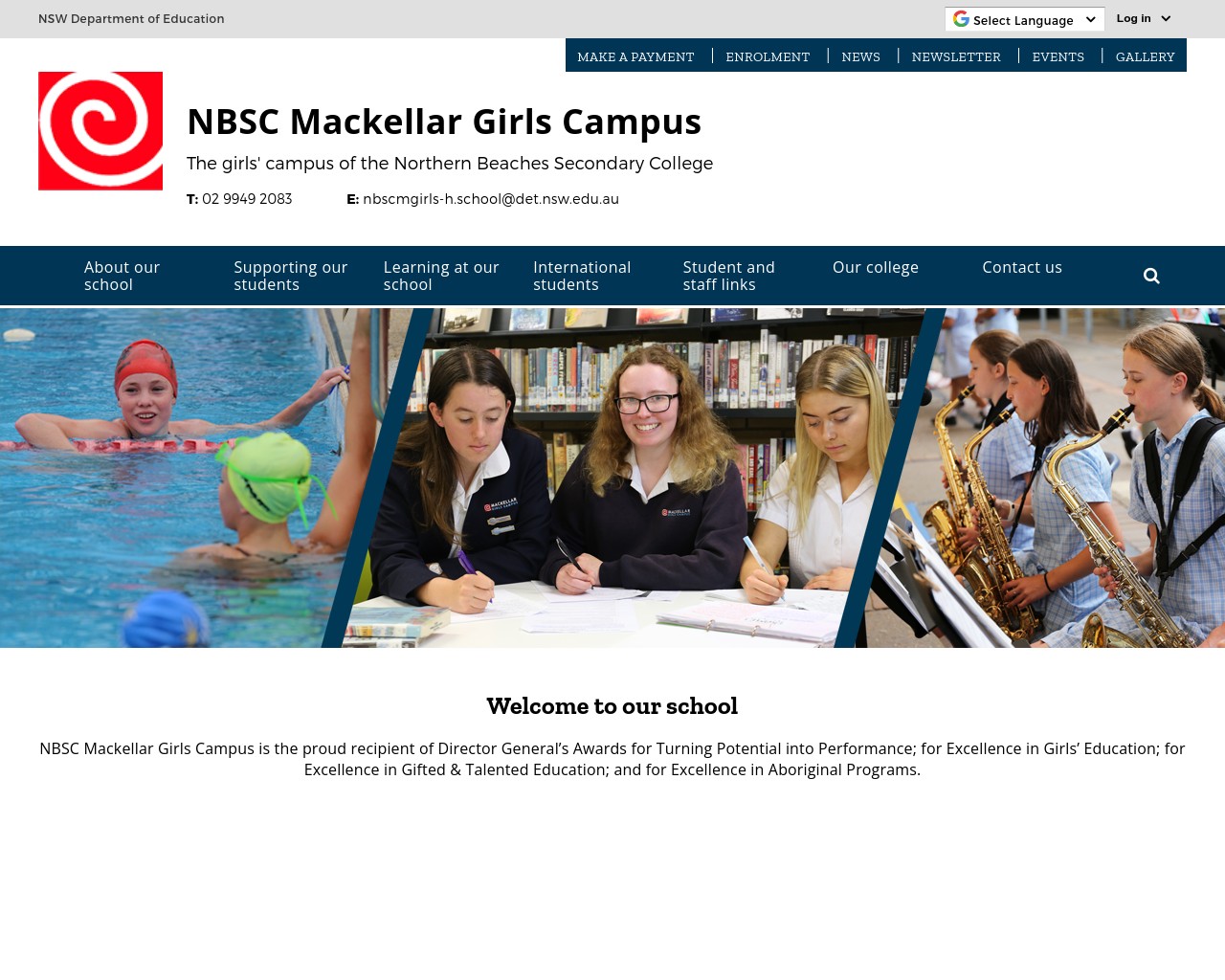 NBSC Mackellar Girls Campus