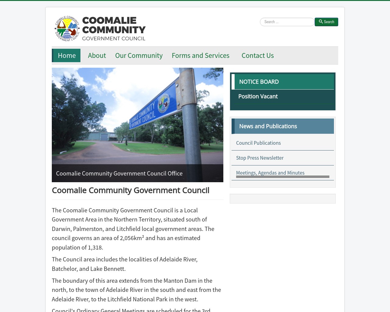 Coomalie Shire Council