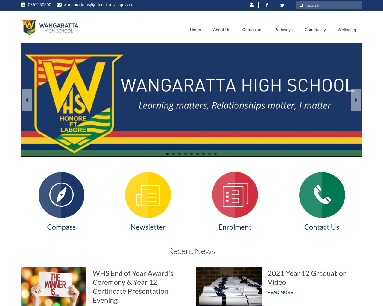 Wangaratta High School