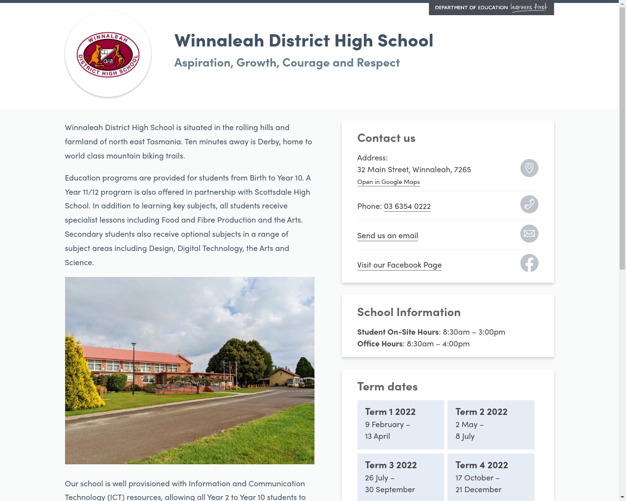 Winnaleah District High School