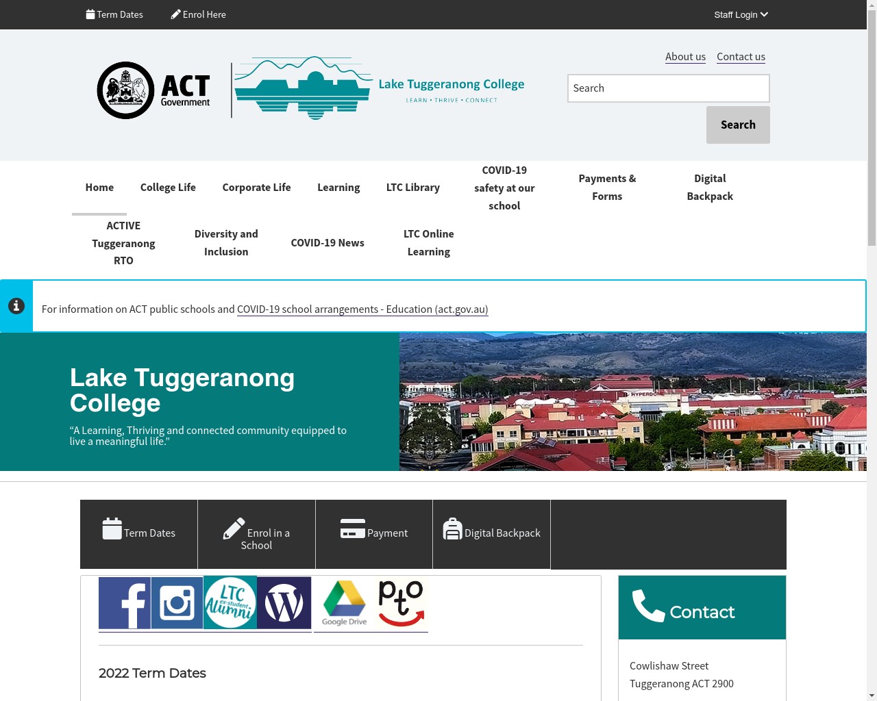 Lake Tuggeranong College