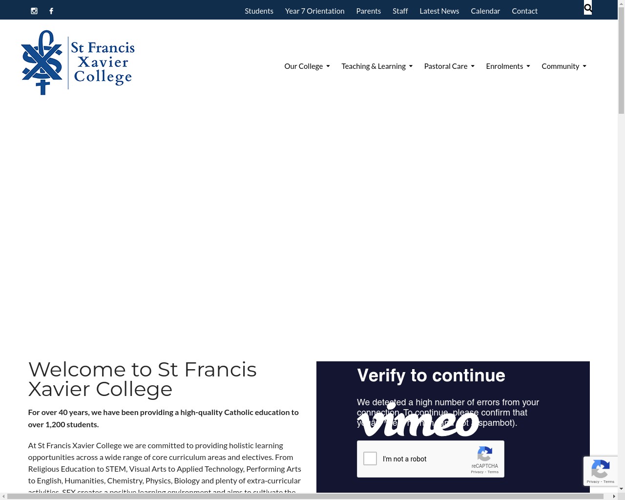 St Francis Xavier College