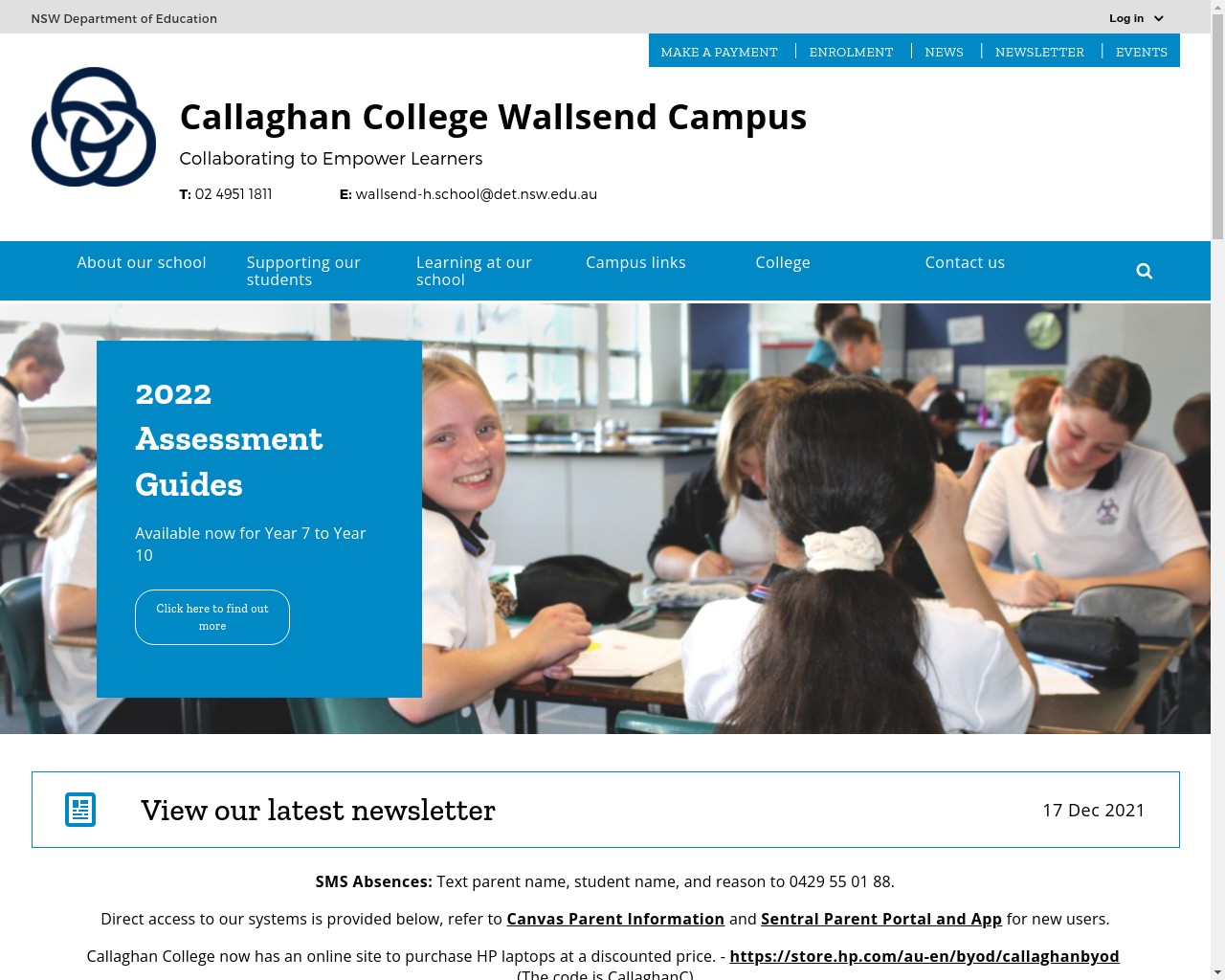 Callaghan College Wallsend