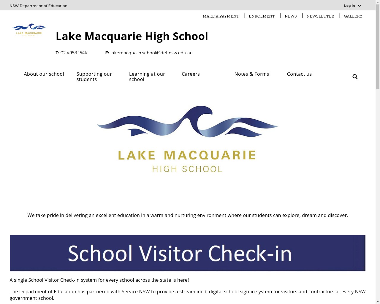Lake Macquarie High School