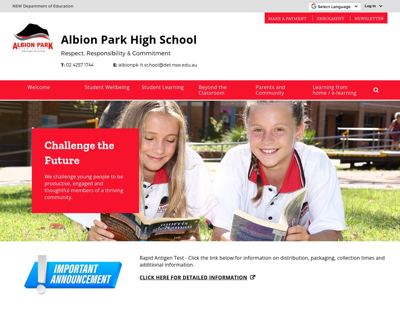 Albion Park High School