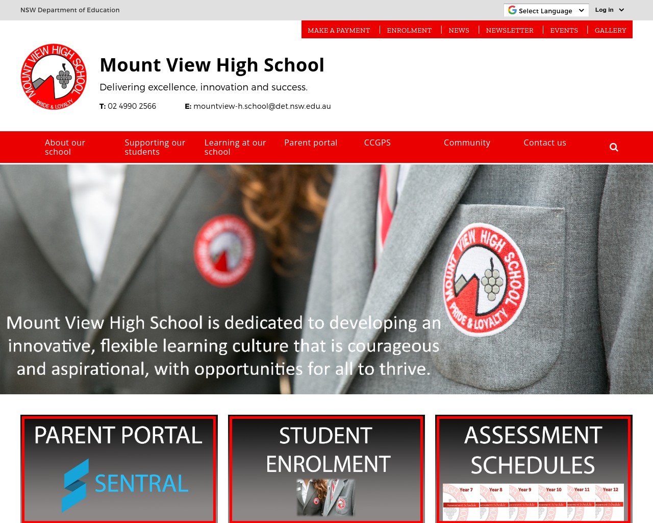 Mount View High School