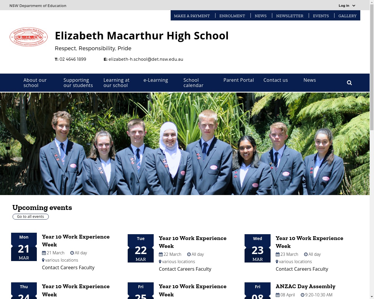 Elizabeth Macarthur High School