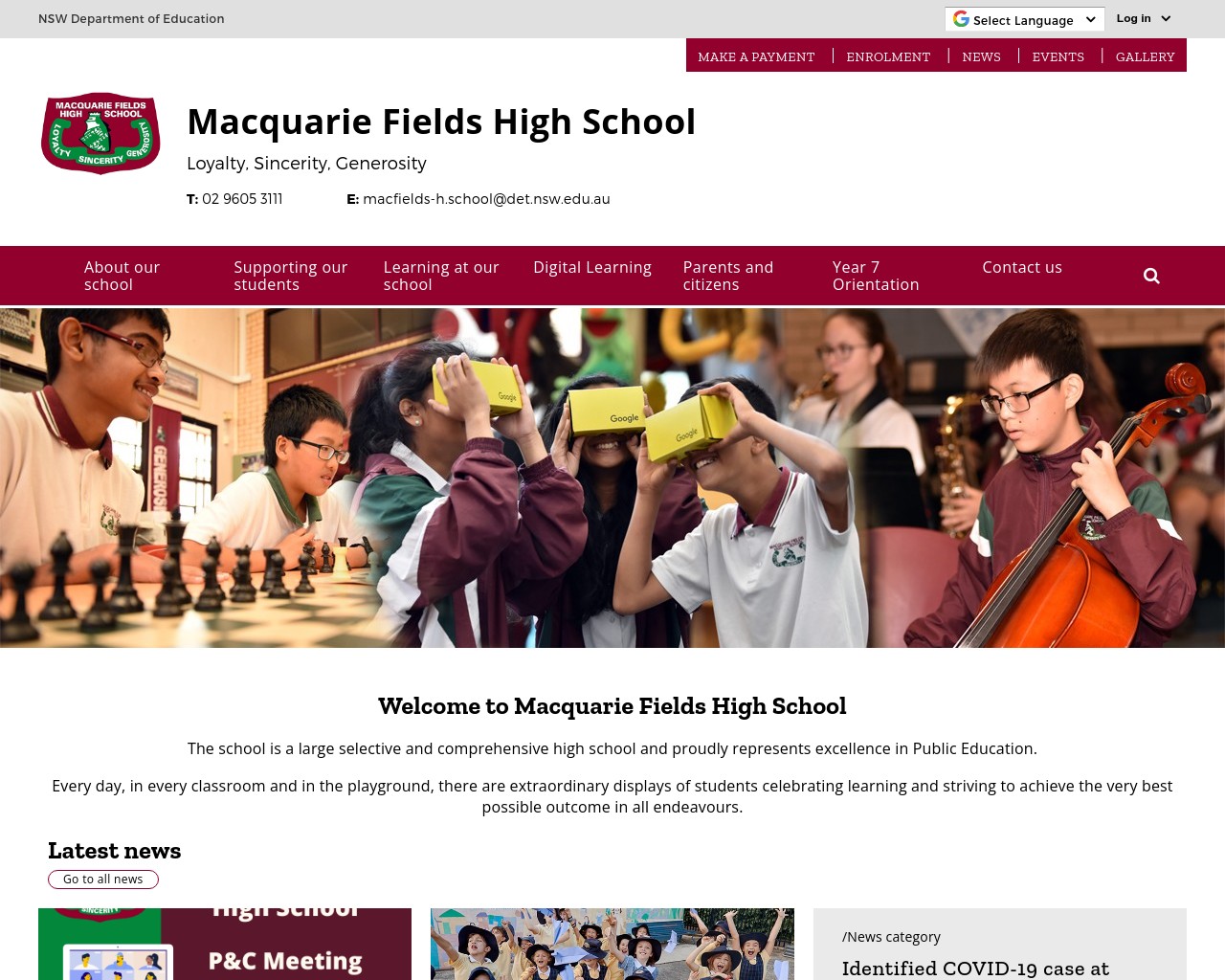 Macquarie Fields High School