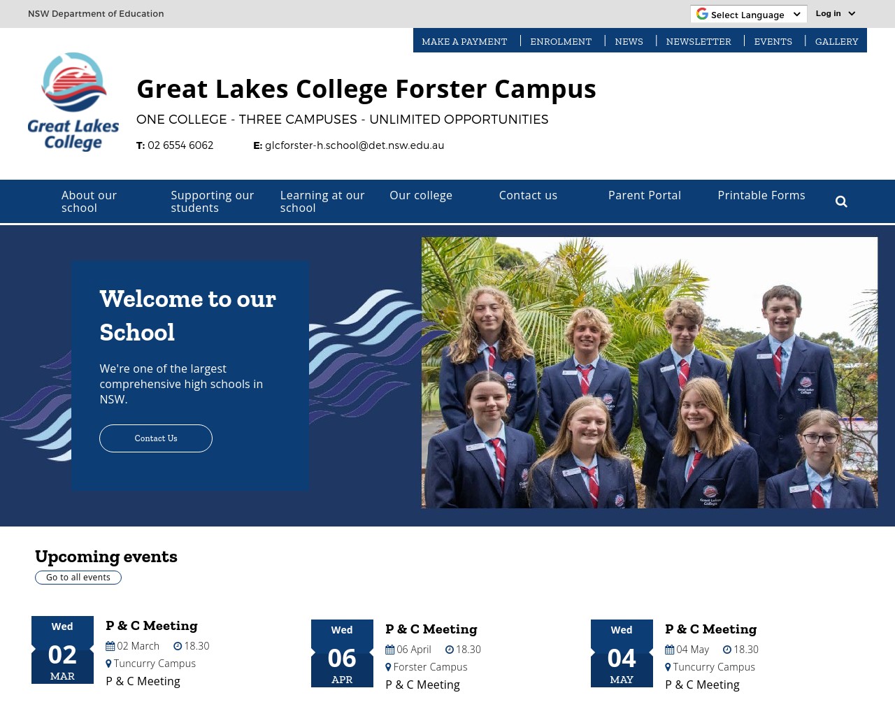 Great Lakes College Forster Campus