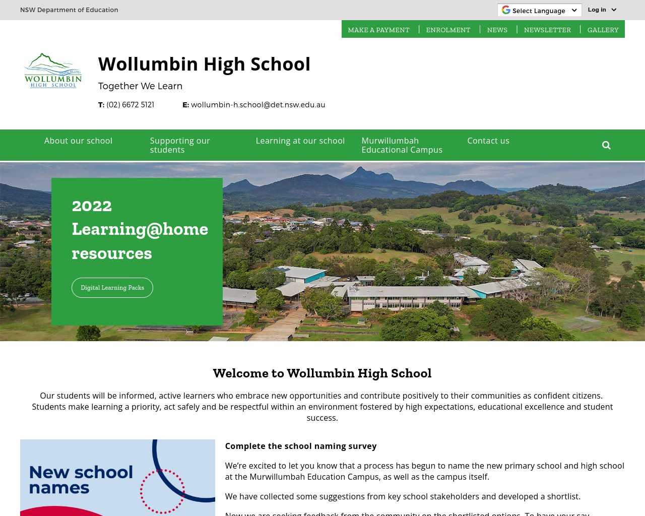 Wollumbin High School