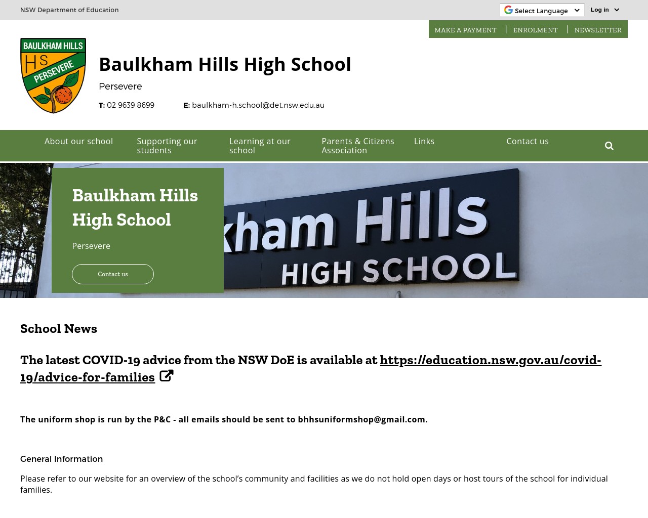 Baulkham Hills High School