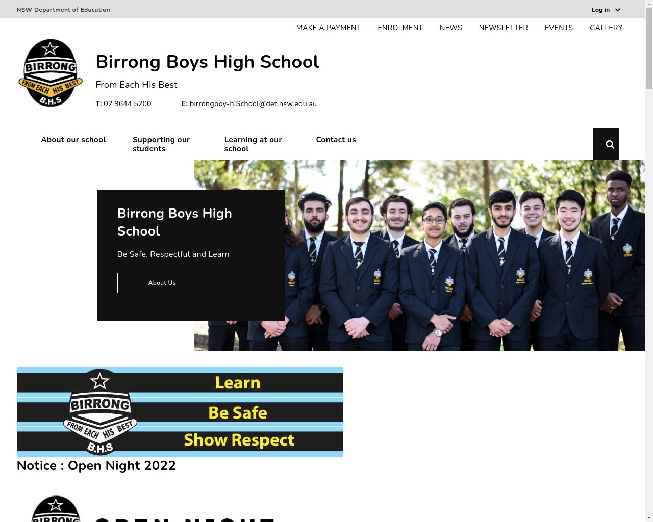 Birrong Boys High School