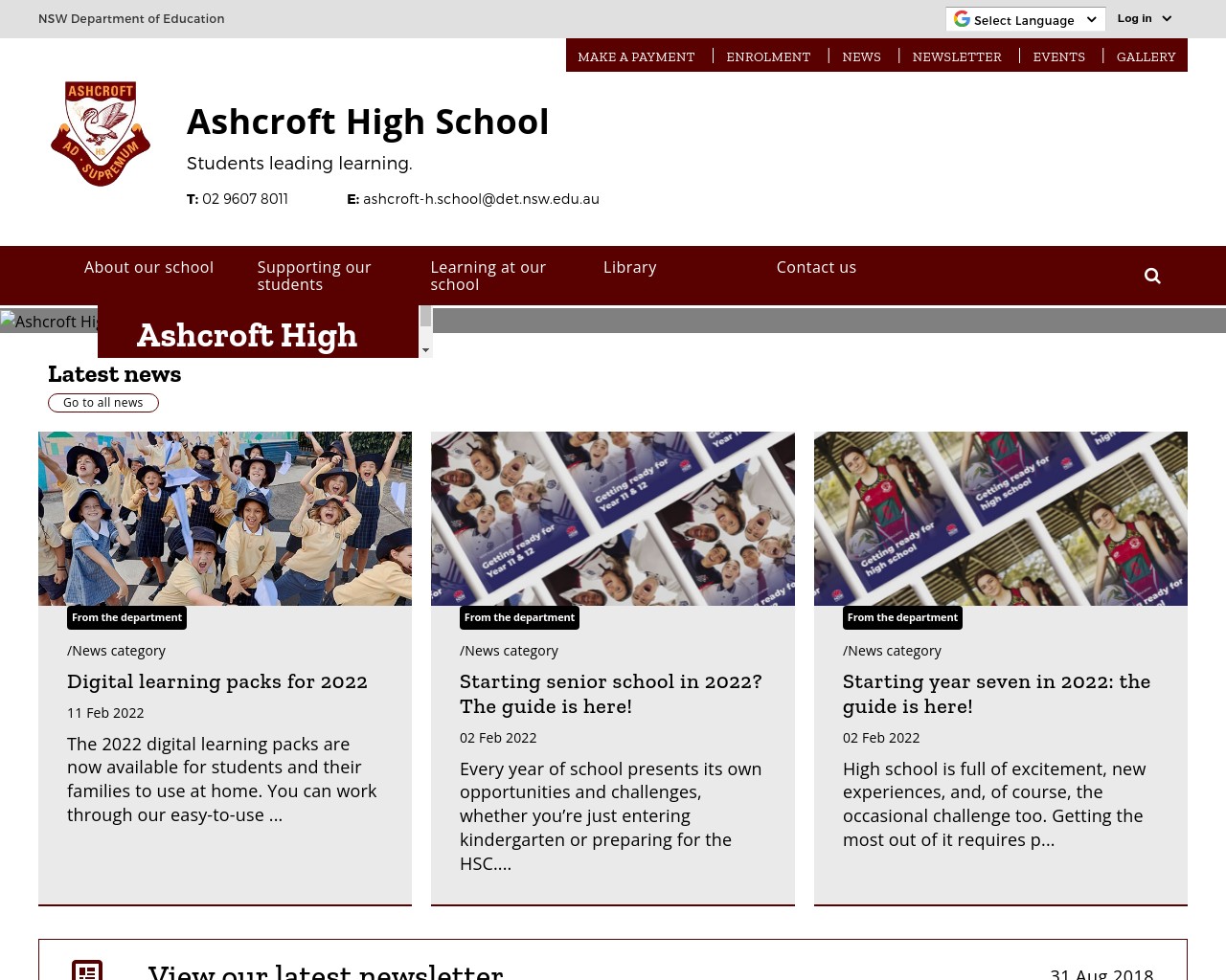 Ashcroft High School