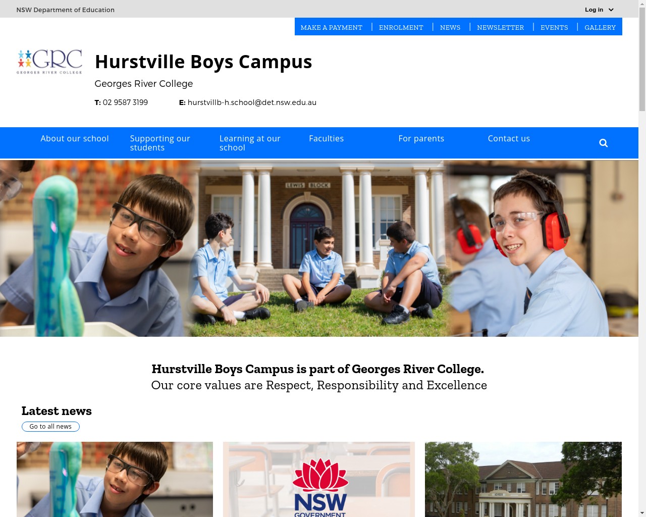 George River College Hurstville Boys Campus