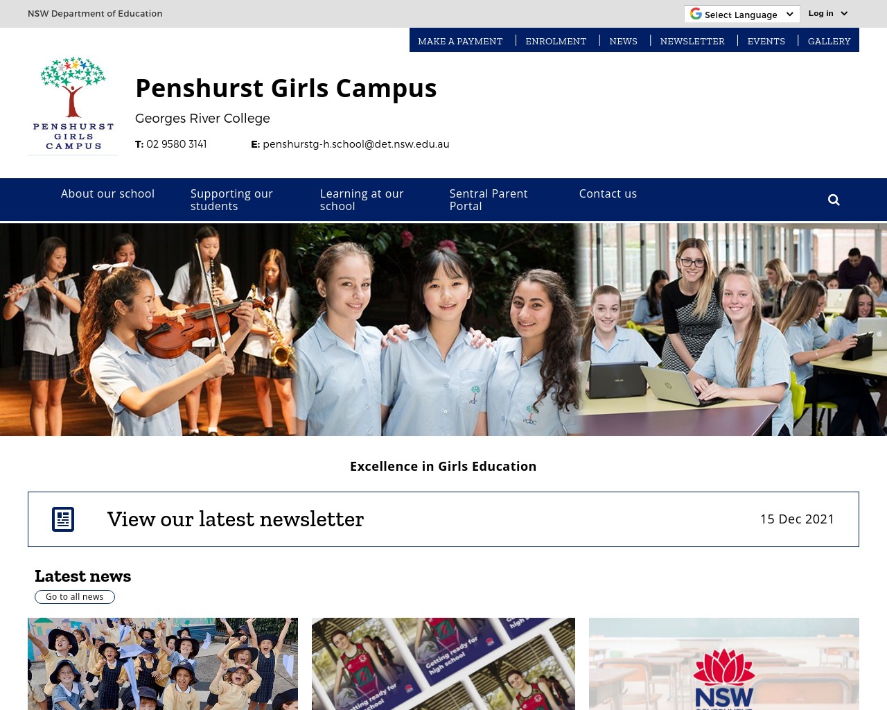 George River College Penshurst Girls Campus