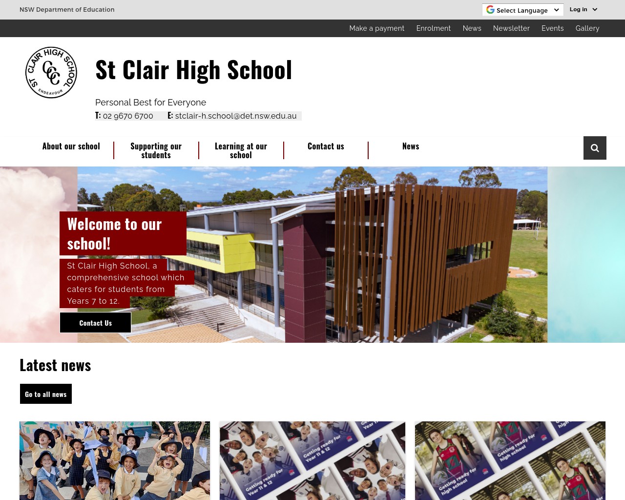 St Clair High School