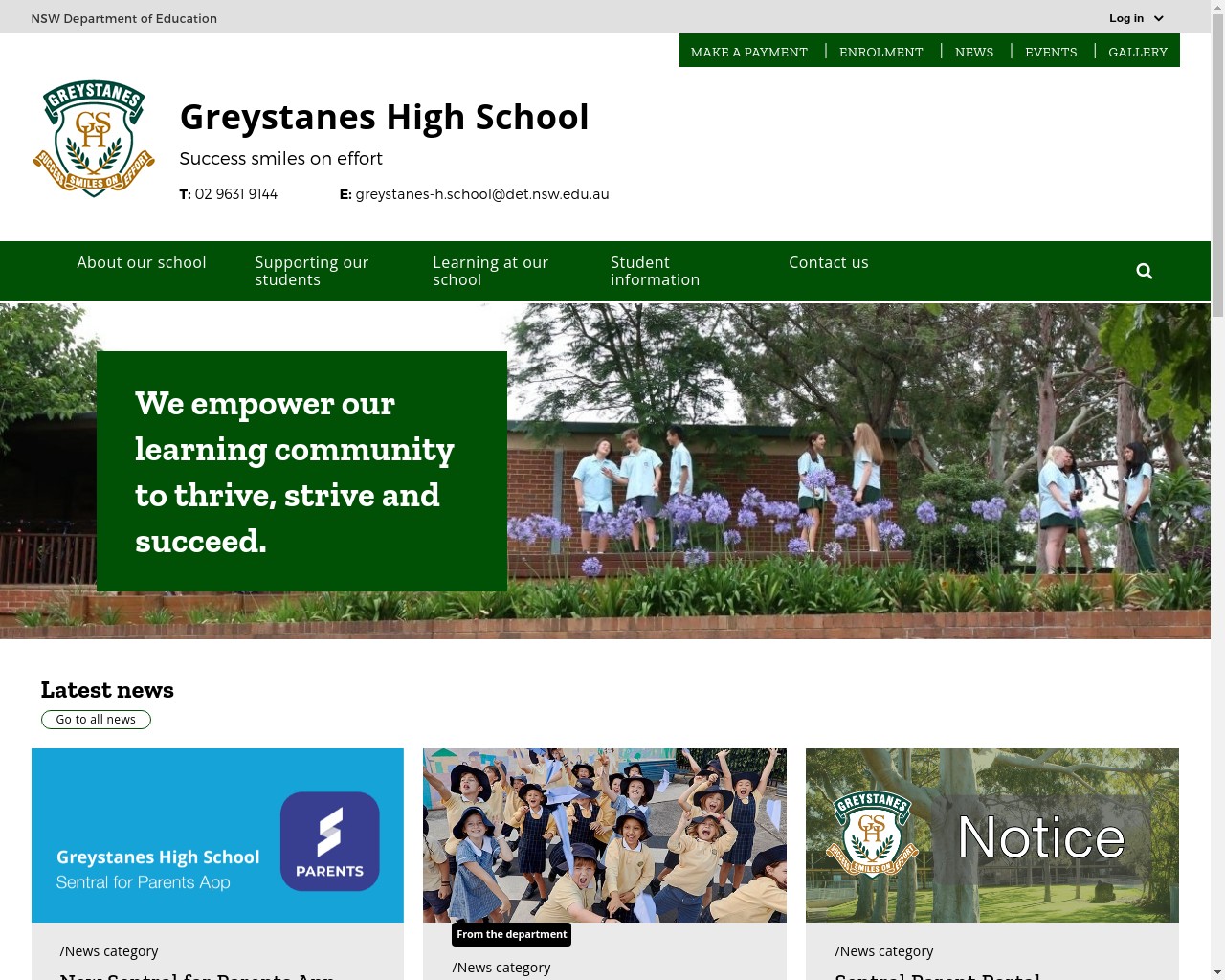 Greystanes High School