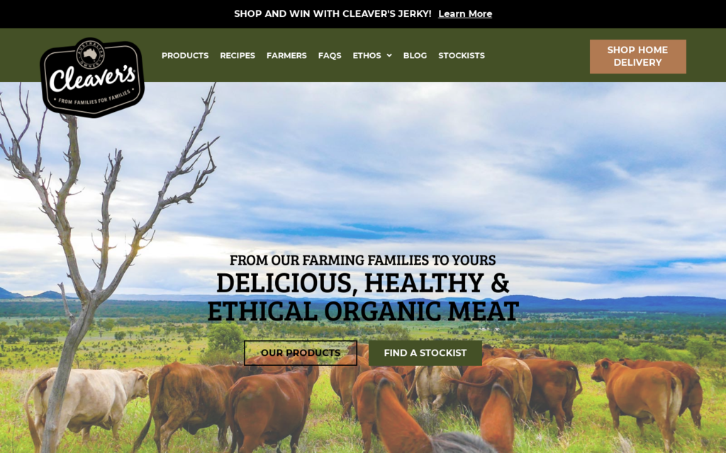 Cleavers The Organic Meat Co