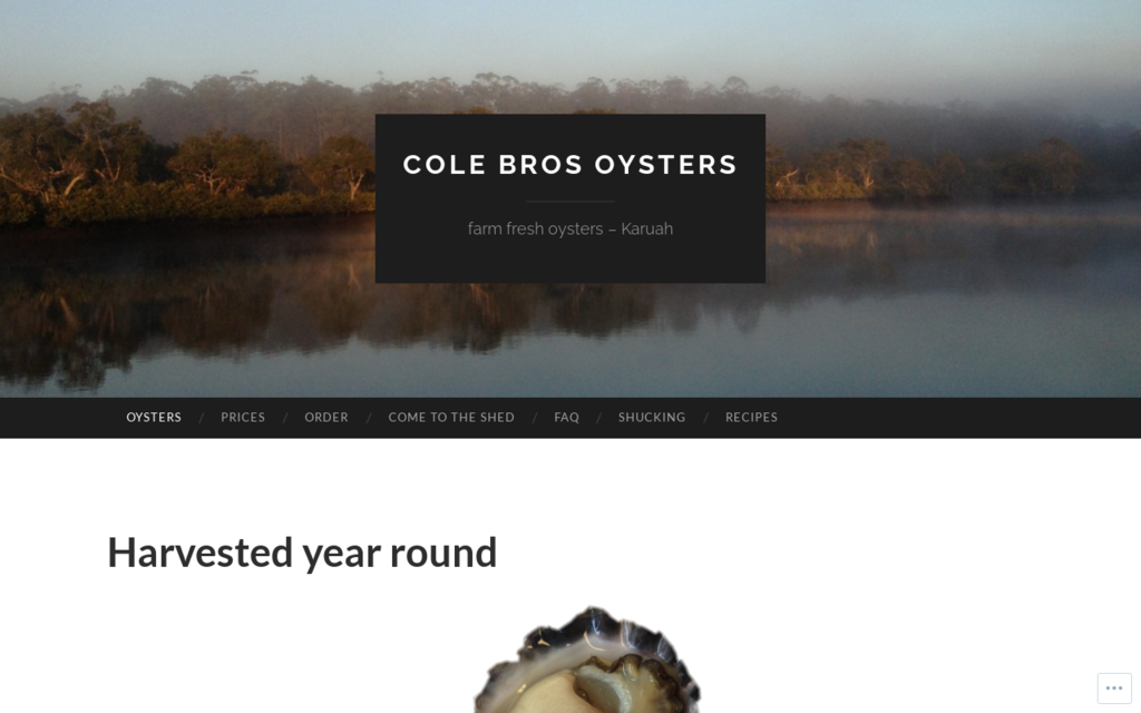 Cole Bros Oysters
