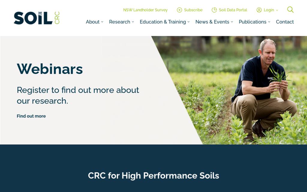 CRC for High Performance Soils