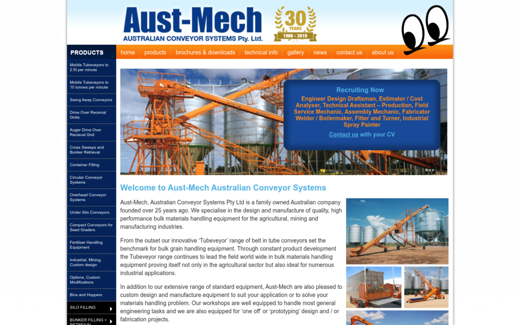 Aust-Mech Australia Conveyor Systems