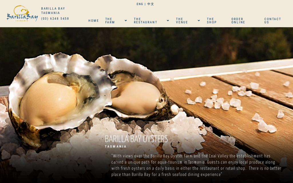 Barilla Bay Oysters