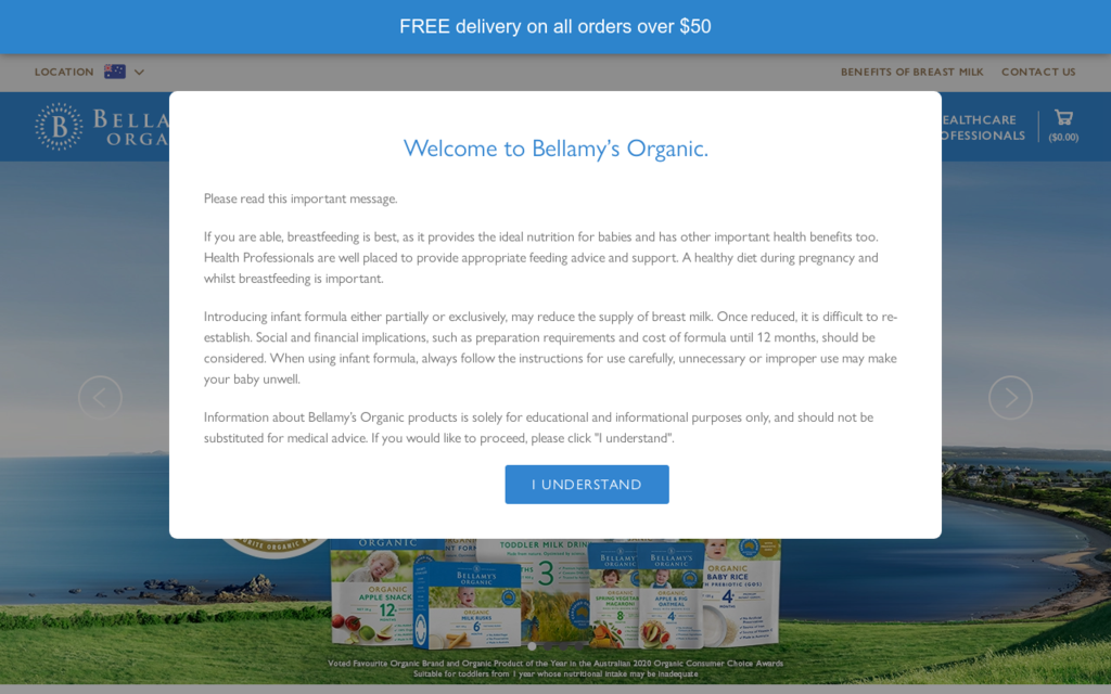 Bellamy's Organic Foods