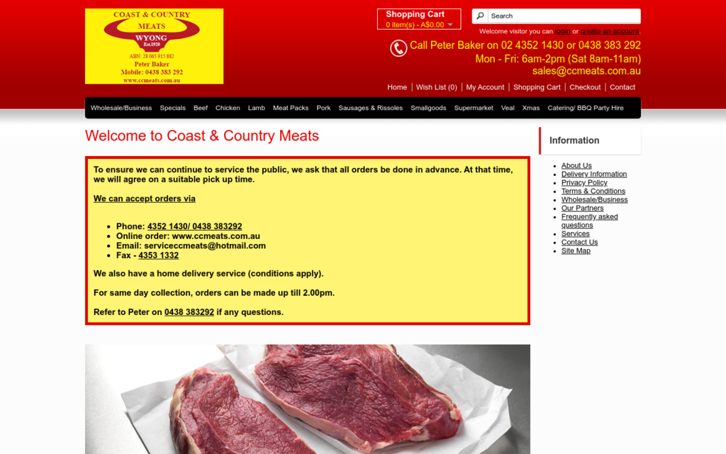 Coast & Country Meats