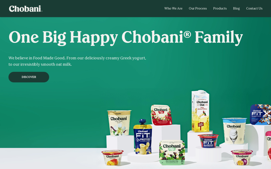 Chobani Yoghurt