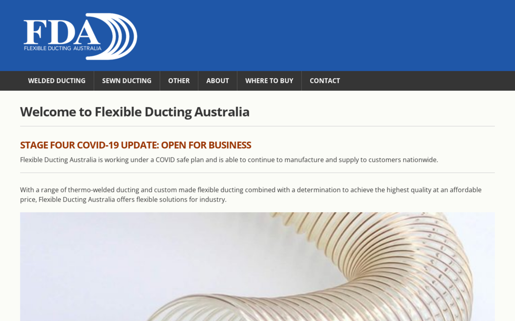 Flexible Ducting Australia