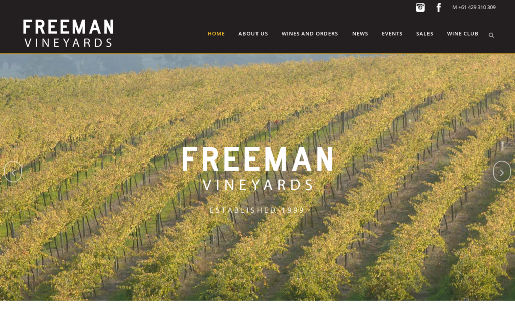 Freeman Estate Wines