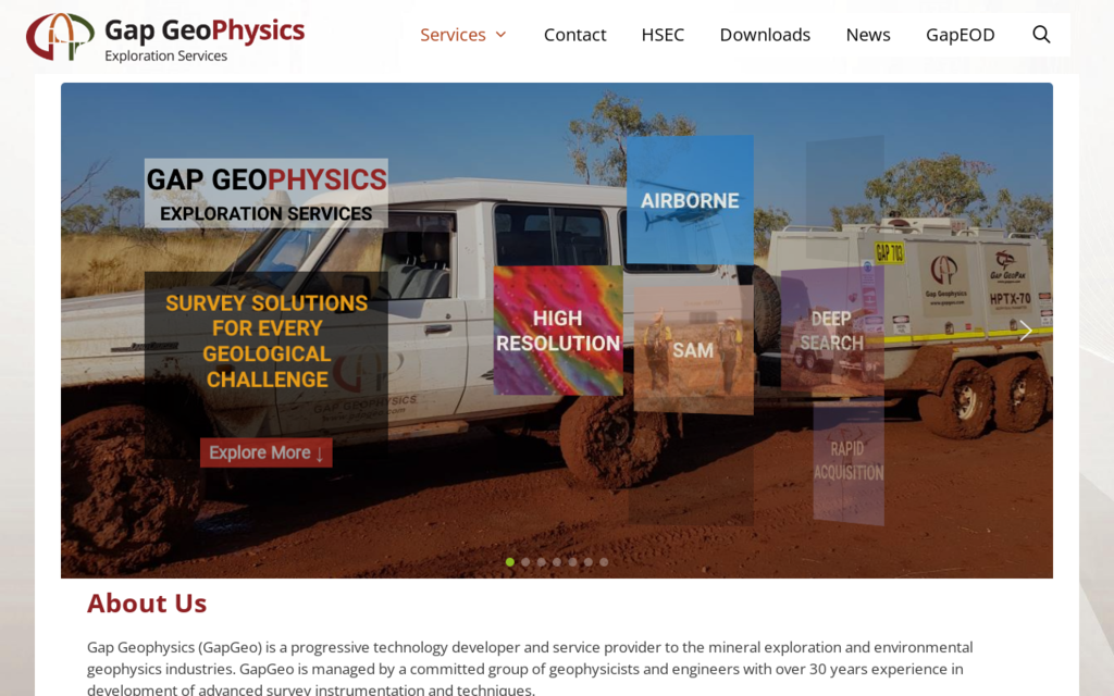 Gap Geophysics Australia