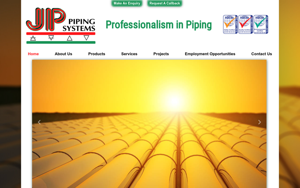 JP Piping Systems