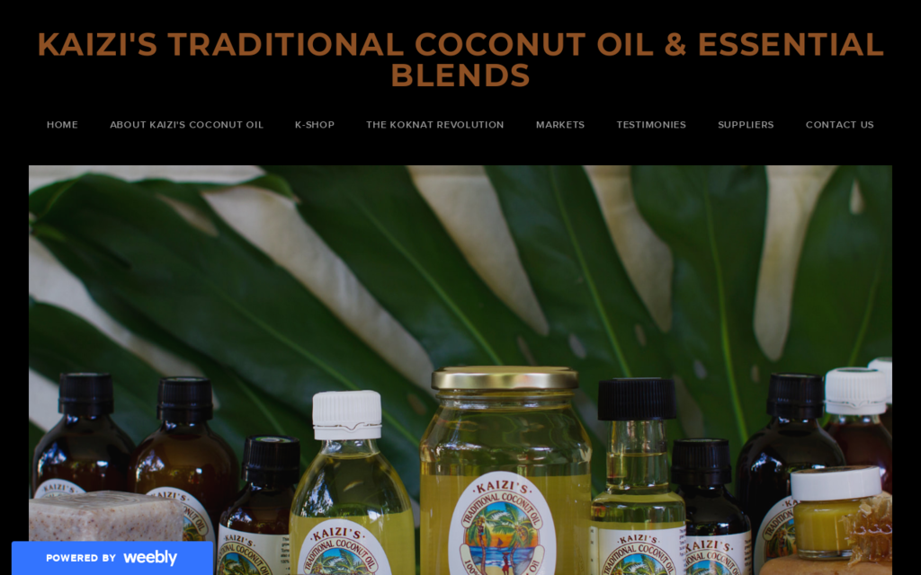 Kaizi's Traditional Coconut Oil