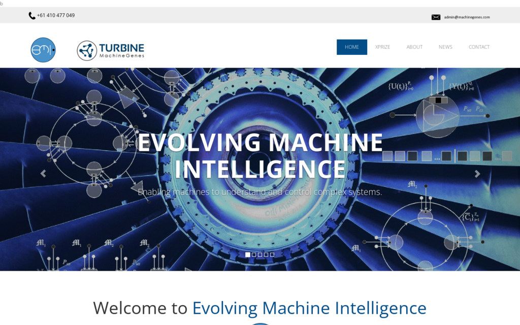 Evolving Machine Intelligence
