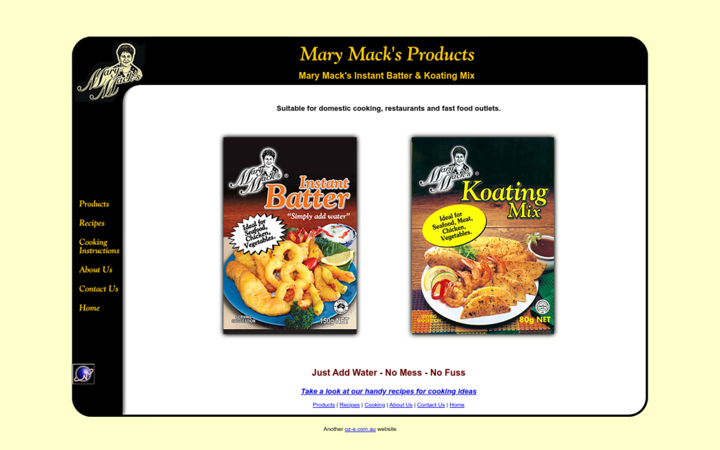 Mary Macks Products