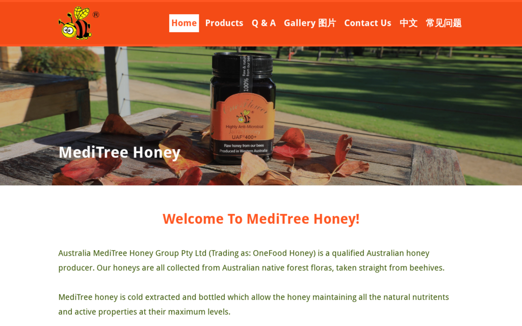 Australia MediTree Honey Group
