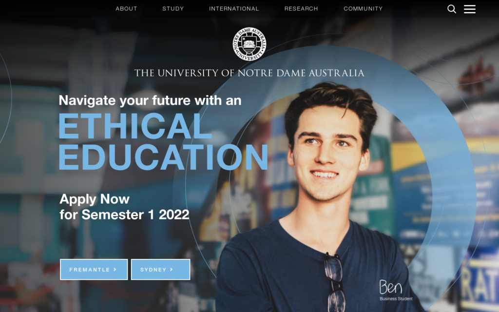 University of Notre Dame Australia