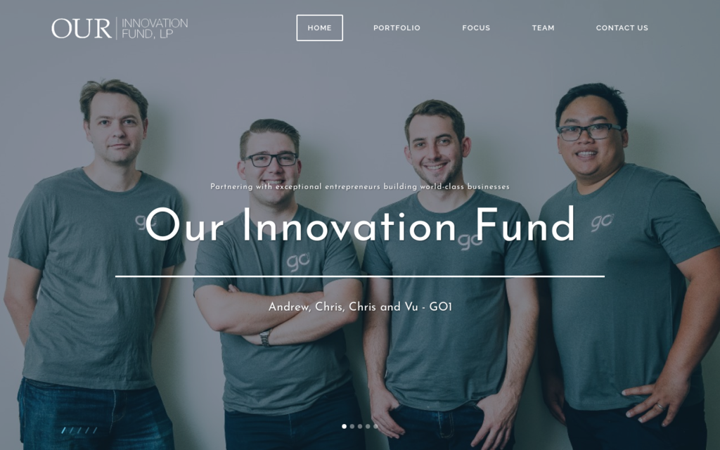 Our Innovation Fund