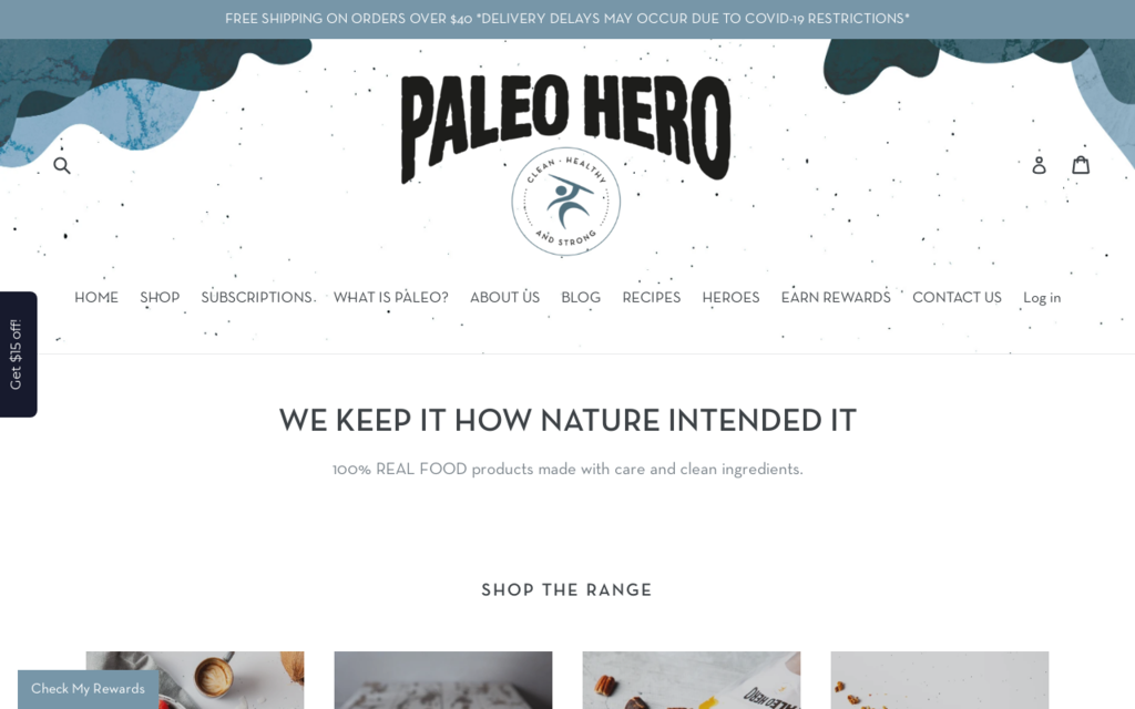 Paleo Hero Snack Foods