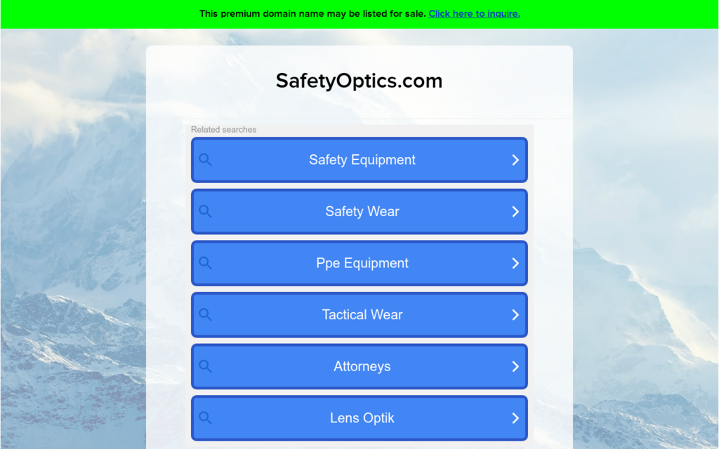 Eyres Safety Optics