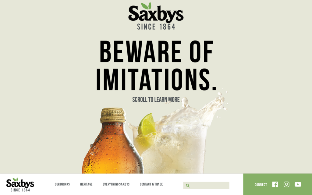 Saxbys Soft Drinks