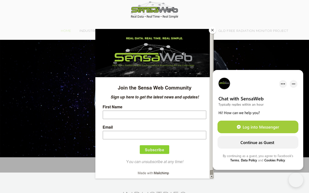 SensaWeb